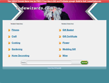 Tablet Screenshot of codewizards.com